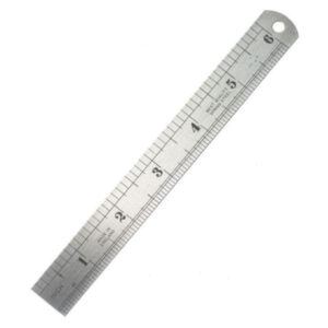 steel ruler 6 inch