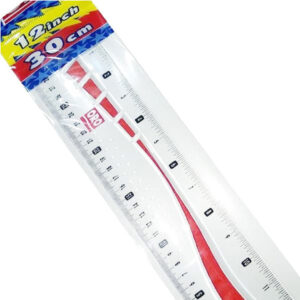 transparent scale 12 inch